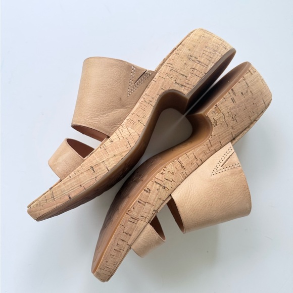 Kork-Ease Alia Slide Sandal In Natural Tan Size 8 - Picture 11 of 14